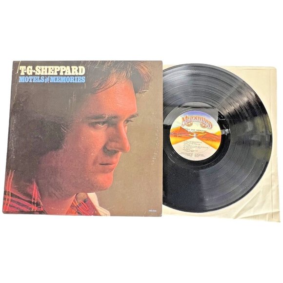 Motels And Memories By T G Sheppard Vinyl LP Record Album 33 RPM ME6-403S1 - Picture 1 of 5